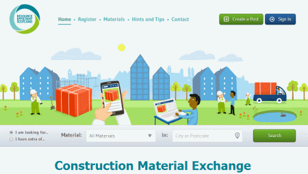Construction Material Exchange borsa materiale edile