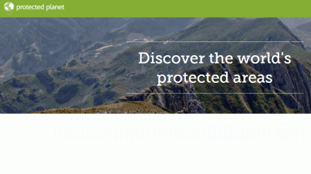 Protected Planet motore di ricerca ecologico